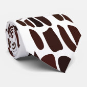 Giraffe Skin Pattern Krawatte (Gerollt)