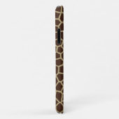 Giraffe Skin Texture Dark Brown Muster Case-Mate iPhone Hülle (Hinten/Rechts)
