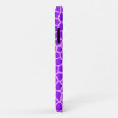 Giraffe Skin Texture Lila Muster Case-Mate iPhone Hülle (Hinten/Rechts)