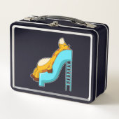 Giraffe Slide Metall Brotdose (Vorderseite)