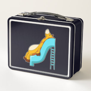 Giraffe Slide Metall Brotdose