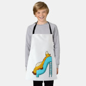 Giraffe Slide Schürze (Getragen)