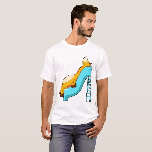 Giraffe Slide T-Shirt (Vorne ganz)