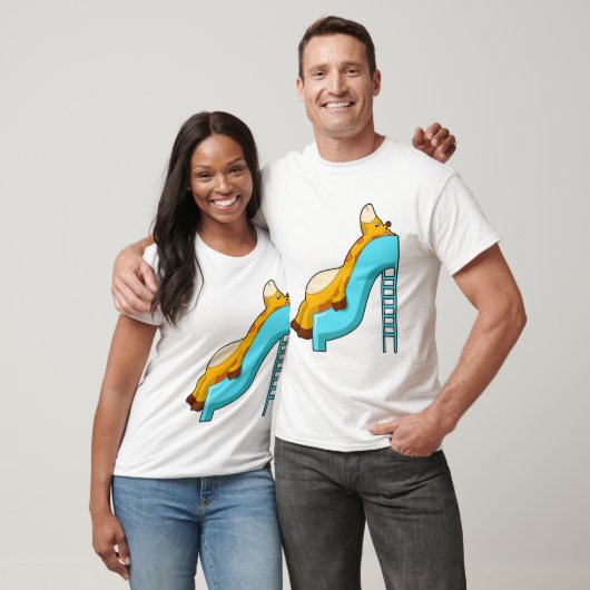 Giraffe Slide T-Shirt (Unisex)