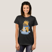 Giraffe Snow ball T-Shirt (Vorne ganz)