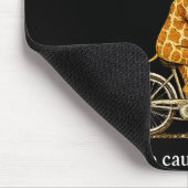 Giraffe sorgt für Wirbel Mousepad (Ecke)