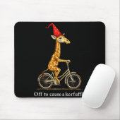 Giraffe sorgt für Wirbel Mousepad (Mit Mouse)