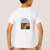 Giraffe Sozialdistanzierung 6 Meter T-Shirt (Rückseite)