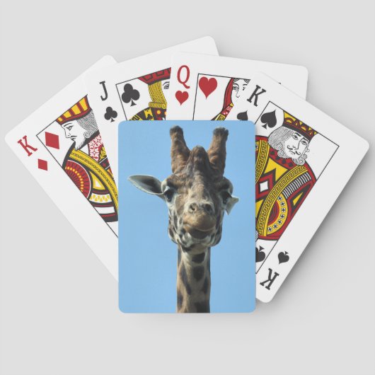 GIRAFFE SPIELKARTEN (Rückseite)
