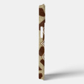 Giraffe Spot Animal Print Wild Monogram IPAD Case (Rückseite / Rechts)