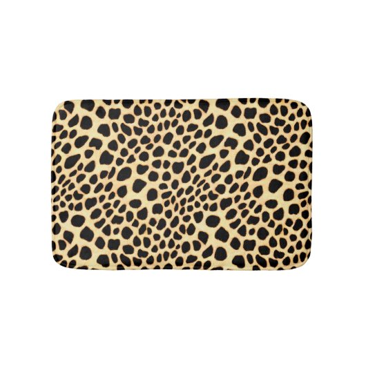 Giraffe Spots Bath Mat Badematte (Vorderseite)