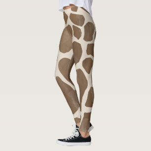 Giraffe Spots Druckmuster Leggings