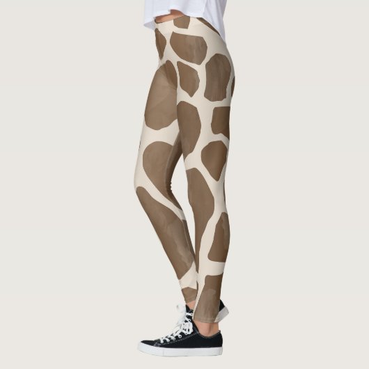 Giraffe Spots Druckmuster Leggings (Links)
