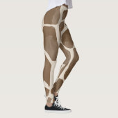 Giraffe Spots Druckmuster Leggings (Rechts)