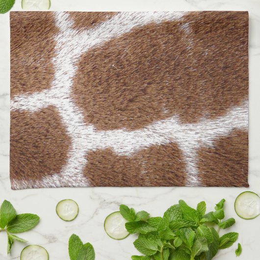 Giraffe Spots Geschirrtuch (Gefaltet)