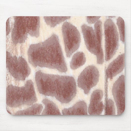 Giraffe Spots Muster-Mousepads Mousepad (Vorne)