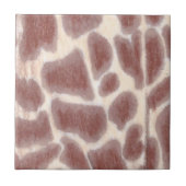 Giraffe Spots Muster Tiles Fliese (Vorderseite)
