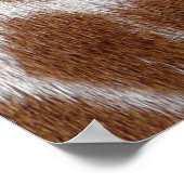 Giraffe Spots Poster (Ecke)