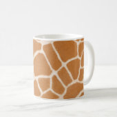 Giraffe Spots realistische Tierfütterung Kaffeetasse (VorderseiteRechts)