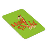 Giraffe Stand Tall Magnet (Rechte Seite)