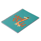 Giraffe Stand Tall Notizblock (Linke Seite)