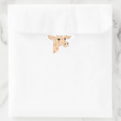 Giraffe-Star-Sticker Stern-Aufkleber (Tasche)