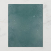 Giraffe Stars Kinderdusche Einladung (Rückseite)