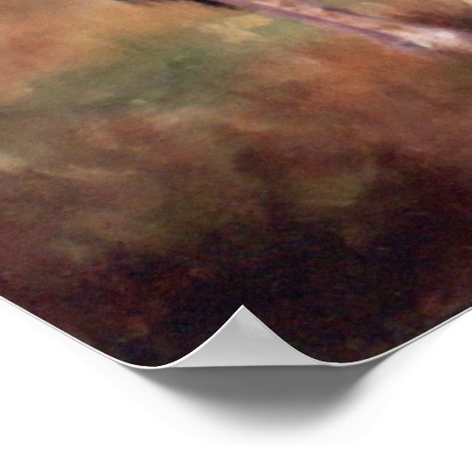 Giraffe Stehend Tall Poster (Ecke)