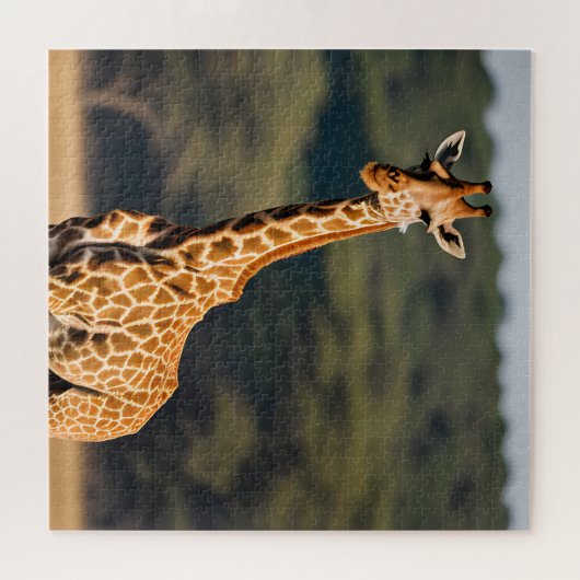 Giraffe Stehend Tall Puzzle (Horizontal)
