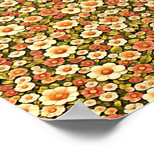 GIRAFFE STEREOGRAM 16" x 12", No Frame  Poster (Ecke)