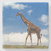 Giraffe Stone Untersetzer (Vorderseite)