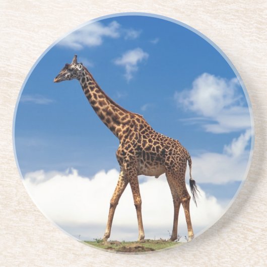 Giraffe Stone Untersetzer (Vorne)