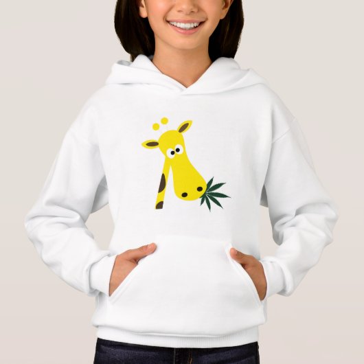 Giraffe Stoned Hoodie (Vorderseite)