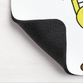 Giraffe-Strichmännchen-Mauspad Mousepad (Ecke)