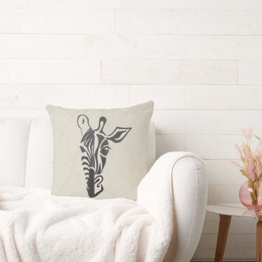 Giraffe – Stylisches Wurfkissen Kissen (Liege)