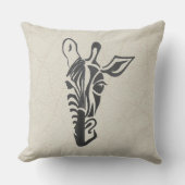 Giraffe – Stylisches Wurfkissen Kissen (Vorderseite)