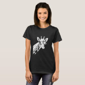 Giraffe sunglasses giraffe love vacation animal fa T-Shirt (Vorne ganz)