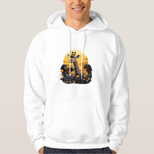 Giraffe Sunset Flora und Fauna Hoodie