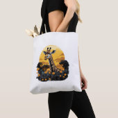 Giraffe Sunset Flora und Fauna Tasche (Von Nahem)