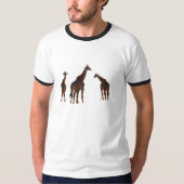 Giraffe Sunset T-Shirt (Vorderseite)