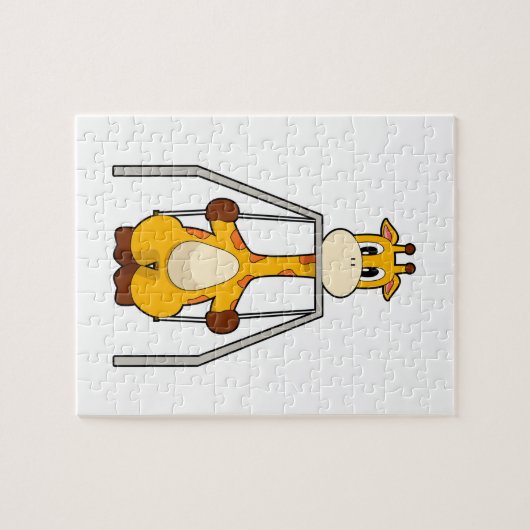 Giraffe Swing Puzzle (Horizontal)
