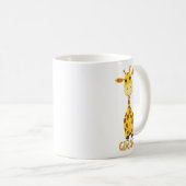 Giraffe T - Shirt für Kinder Kaffeetasse (VorderseiteRechts)
