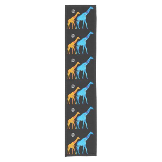 Giraffe Table Runner Kurzer Tischläufer (Vorderseite)