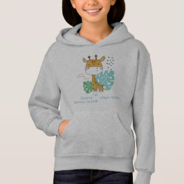 Giraffe - Tall Animal - Erziehende Kinder Hoodie