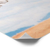 Giraffe Tall Tree Savannah Reach Sky Motivierend Poster (Ecke)