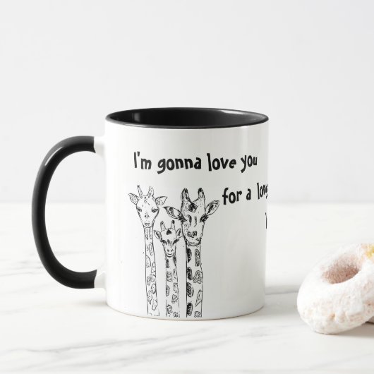 Giraffe Tasse (Mit Donut)