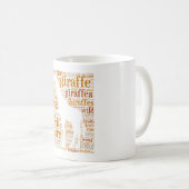 Giraffe-Tasse Kaffeetasse (VorderseiteRechts)