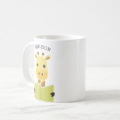 Giraffe-Tasse Kaffeetasse (Vorderseite Links)