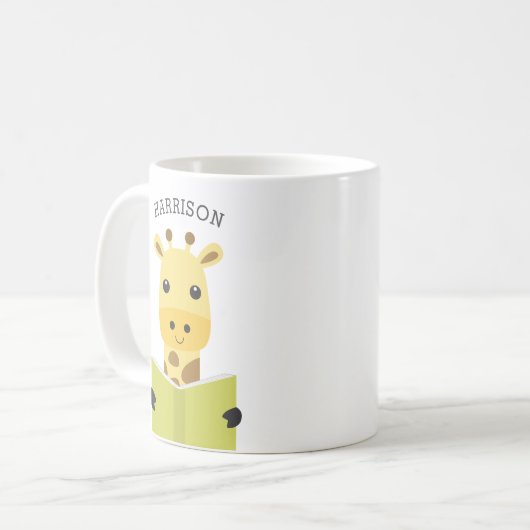 Giraffe-Tasse Kaffeetasse (Vorderseite Links)