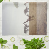 Giraffe Tea Towel Geschirrtuch (Gefaltet)